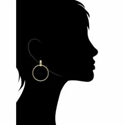 Rivka Friedman Interlocking Hoop Polished Dangle Earrings Gold -Rivka Friedman Shop unnamed file 131