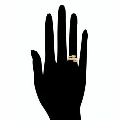 Rivka Friedman Textured Emerald + CZ Wrap Snake Ring Rings Gold -Rivka Friedman Shop unnamed file 139