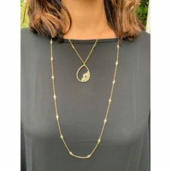 Rivka Friedman Peridot + Swiss Blue + Citrine Teardrop Necklace Necklaces Gold -Rivka Friedman Shop unnamed file 219