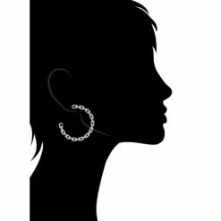 Rivka Friedman Rhodium Chain + Cubic Zirconia Hoop Earrings White Rhodium 5 Rivka Friedman Rhodium Chain + Cubic Zirconia Hoop Earrings White Rhodium -Rivka Friedman Shop unnamed file 284