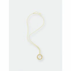 Rivka Friedman Multi Crystal Disc Pendant Necklace Necklaces