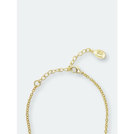 Rivka Friedman Round Faceted Rubellite Crystal Pendant Necklaces Gold 2 Rivka Friedman Round Faceted Rubellite Crystal Pendant Necklaces Gold - Image 2