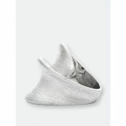 Rivka Friedman Rhodium Satin Ribbon Ring Rings White Rhodium -Rivka Friedman Shop unnamed file 470