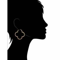 Rivka Friedman Polished Clover Hoop Earrings Gold 5 Rivka Friedman Polished Clover Hoop Earrings Gold -Rivka Friedman Shop unnamed file 489