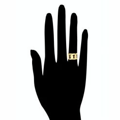 Rivka Friedman Chain Motif Polished Ring Rings Gold -Rivka Friedman Shop unnamed file 510