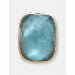 Rivka Friedman Denim Doublet Cocktail Ring + Side Accent Rings Gold -Rivka Friedman Shop unnamed file 527