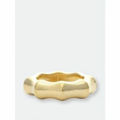 Rivka Friedman Bamboo Band Ring Rings Gold