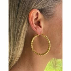 Rivka Friedman Satin Beaded Hoop Earrings Gold 5 Rivka Friedman Satin Beaded Hoop Earrings Gold -Rivka Friedman Shop unnamed file 549